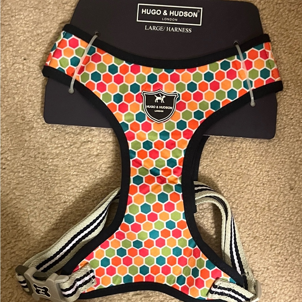 Hugo & Hudson Colorful Dog Harness